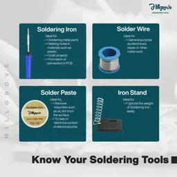 hillgrove HGCM276M1 16in1 Soldering Machine Glue Gun Combo Kit Set with Digital Multimeter 25 W Simple image 2