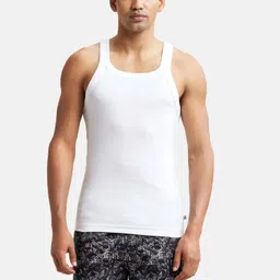 jockey US26 Super Combed Cotton Rib Men Vest image 1