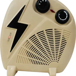 la'forte 1000W/2000W Dual Heating Modes- Off White Fan Room Heater image 2