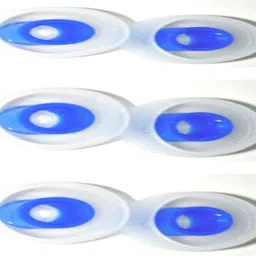 BBS PRO (6 pcs , 3 Pair ) Blue color-Silicone Rubber In The Ear Headphone Cushion-picture-38