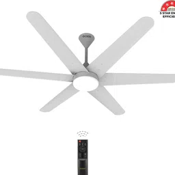 Helico 1200mm BLDC Motor Ceiling Fan Remote Operated & LED Indicators 5 Star 1200 6 Blade Ceiling Fan-image-55