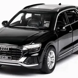 zmart Audi Q8 1:32 Metal die cast Car Toy Light & Sound,Open Doors,Light (Multicolor)-picture-26