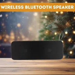 YAROH Badshah (PORTABLE BLUETOOTH DESKTOP SPEAKER) Stereo Sound & Hi Bass SoundL445 5 W Bluetooth Laptop/Desktop Speaker image 1