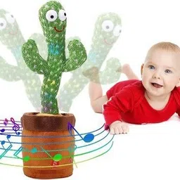 Riveting Dancing Cactus Talking Wiggly Repeating Cactus Toy The Cactus Repeats-image-76