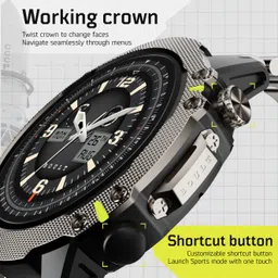 Boult Sterling Pro 1.43" AMOLED, Stainless Steel Metallic Body, BT Calling, Rugged Smartwatch image 5