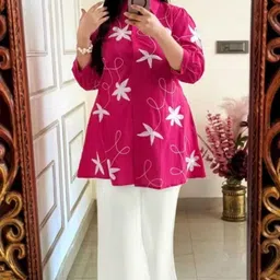 xael Top Palazzos Western Set-picture-16