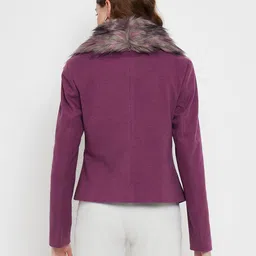 madame Polyester/Rayon Coat For Women image 2