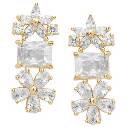 HOT AND BOLD Gold-Plated AD-Studded & Beaded Jewellery Set image 4