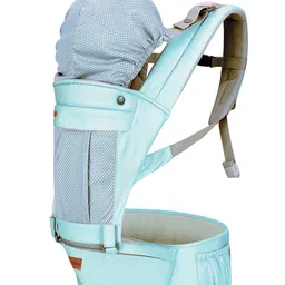 1st Step Blue 5 In 1 Hip Seat Baby Carrier-image-9
