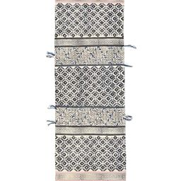 Art Avenue Black Printed Cotton Dhurrie Runner-picture-34