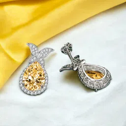 Designs & You Silver Plated Stud Earrings-picture-39