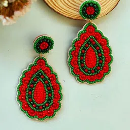 Crunchy Fashion Teardrop Shaped Drop Earrings-picture-13