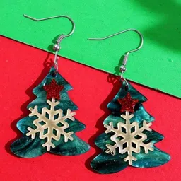 EL REGALO EL Christmas Contemporary Drop Earrings-picture-19