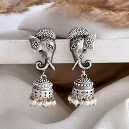DASTOOR Contemporary Jhumkas Earrings-picture-28