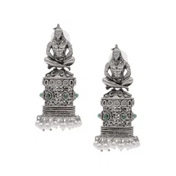 Shining Jewel - By Shivansh Contemporary Jhumkas Earrings-image-70