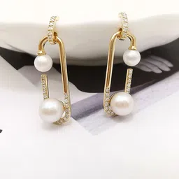 FIMBUL Geometric Hoop Earrings-image-77