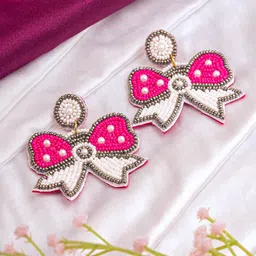 Crunchy Fashion Fabric Contemporary Drop Earrings-picture-23