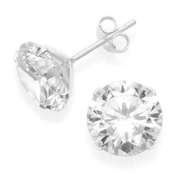 Abhooshan 925 Sterling Silver Contemporary Studs Earrings-picture-30