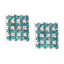 Abhooshan Unisex 925 Silver Contemporary Studs Earrings-picture-31