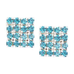 Abhooshan Sterling Silver Contemporary Studs Earrings-picture-14