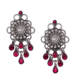 Shyle 925 Sterling Silver Classic Drop Earrings image 1