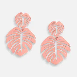 AVANT-GARDE PARIS Leaf Shaped Drop Earrings image 4