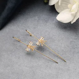 EL REGALO Stone Studded Contemporary Cuffs image 3