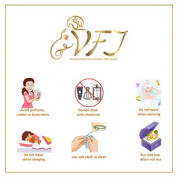 Vighnaharta Gold-Plated Floral Studs Earrings image 4