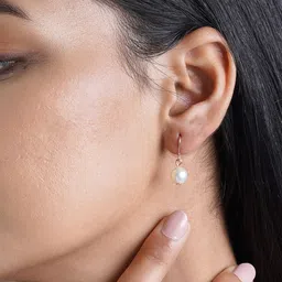 JOKER & WITCH Rose Gold-Plated Contemporary Drop Earrings image 5