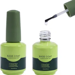 deqnail Nail Polish Protector Base Coat Long Lasting Transparent W. Smooth Glossy Finish-picture-34