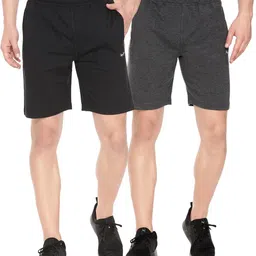 pepe jeans Pack of 2 Self Design Men Multicolor Sports Shorts-picture-27