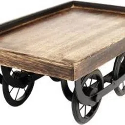 wooden serving tray/cart shape/unique design/classic tray/best quality Tray-image-64