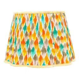 lampenschirm india Premium Softback 40cm Empire Cottan Fabric Lampshade (Multi) image 4