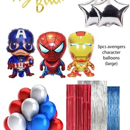 party breeze superheros avengers birthday party decorations for girls boys image 2
