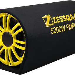 ZQ-1001BST-Yellow Car Subwoofer 10 Inch with Inbuilt Amplifier – Powerful 5200W Bass Tube Subwoofer-image-87