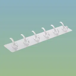 xameris set of 6 hook sticker - minimalist peel & stick multi purpose Hook 12-picture-42