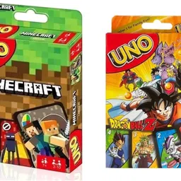 UNO Minecraft & Dragon Ball Z Cards Game for kids and family With Special Rule-image-97