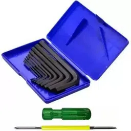 ubod UD1-Heavy Duty 9 Pcs Kit For Bike/Cycle/Guitar With 4 Inch Screwdriver Allen Key Set image 4