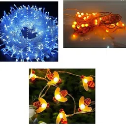 nirvair 36 LEDs 13 m Multicolor Steady Strip Rice Lights-picture-38