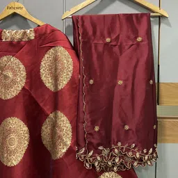 mr y Self Design Semi Stitched Lehenga Choli image 4