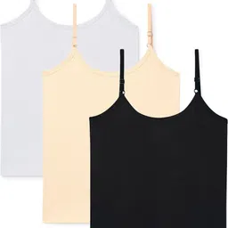 rmt dissa Women White, Beige, Black Camisole-picture-11