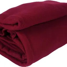 comfort ideas Solid Single Fleece Blanket for AC Room image 2