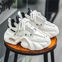 icurem Chunky Trendy Sneakers Shoes Sneakers For Men image 1