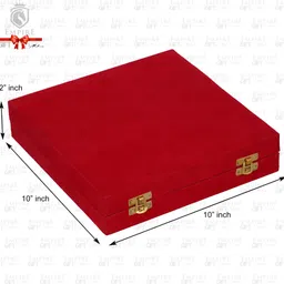 empire gift Pack of 9 Brass Gold Polished Gift Set OF 4 Bowl With 4 Spoons & 1 Tray, 100 ML Dinner Set image 2