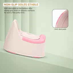 baybee Baby Potty Training Seat for Kids Portable Toilet with Cleaning Brush Toddler Potty Seat image 5