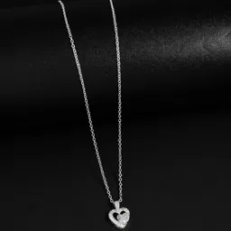 boghra sales Silver Diamond Pendant Chain For Women,Girls Silver Diamond Alloy Pendant-picture-12