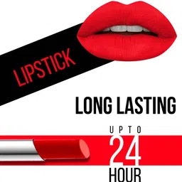 SHRYOAN Non Transfer Matte 24 Hours Waterproof Lipstick 3.8g - Shade 07 image 4