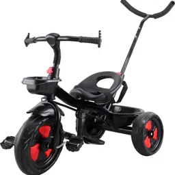 maaluv Tricycle Dual Storage Basket Bottle With Parental Handle Safety Guardrail Comfort Seat_Model ML 204_for Kids|Boys|Girls Age 2-5 Years Tricycle-picture-41