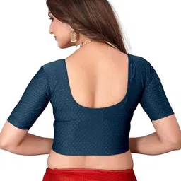 priyanka textiles Round Neck Women Blouse-picture-35