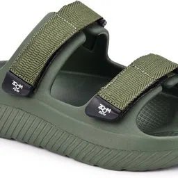 zoom shoes Men Lightweight Waterproof Sandals Velcro Soft Anti-Skid Adjustable & Comfy Casual Sandal image 2